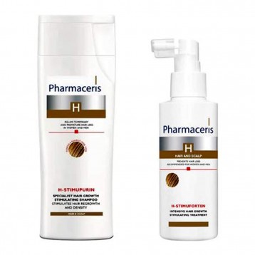 Pharmaceris H Hair Growth Shampoo 250ml and Conditioner 125ml Offer Pack