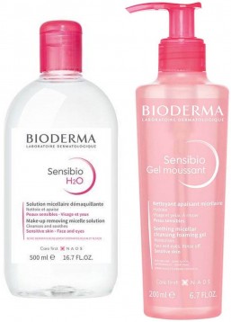 Bioderma Sensibio Moussant Gel 200 Ml Plus Sensibio H2 Offer Pack